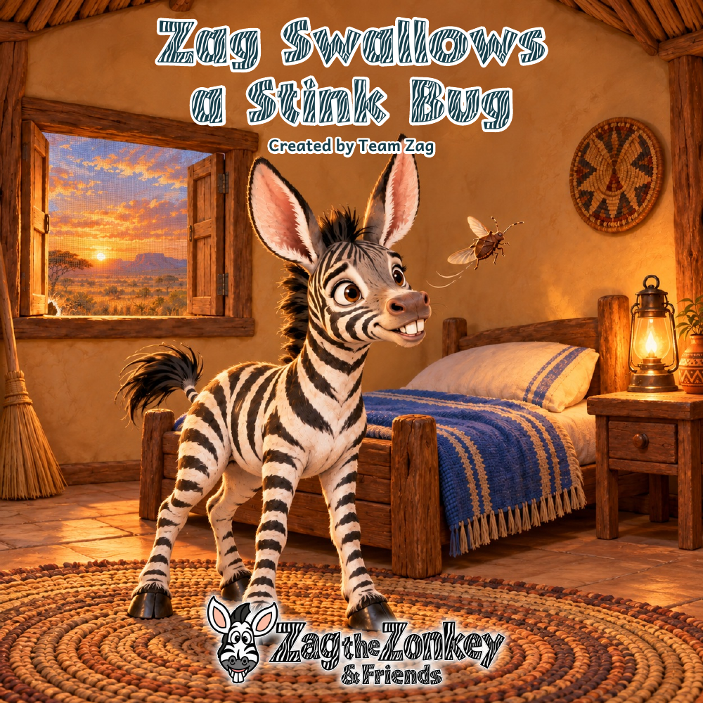 Zag Swallows a Stink Bug cover